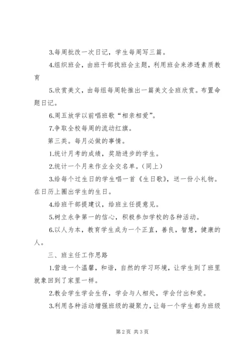 绿莹莹中学班主任工作计划.docx