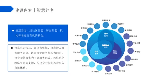 蓝色区块链智慧社区解决方案通用PPT模板