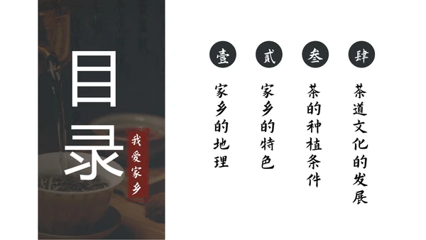 美丽家乡特色文化介绍ppt模板