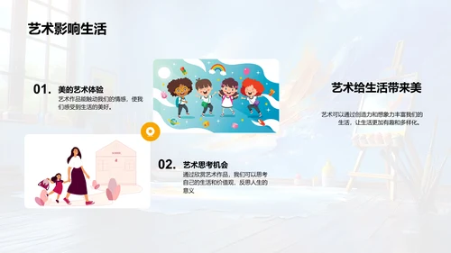 艺术的起源与发展PPT模板