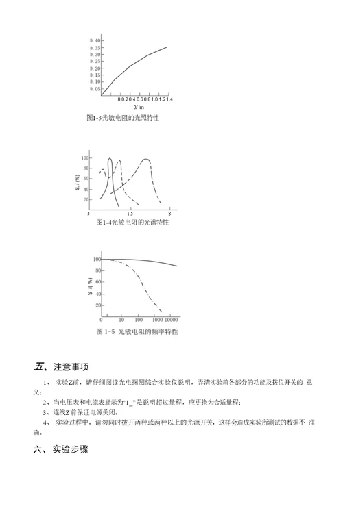 光电探测实验指导书