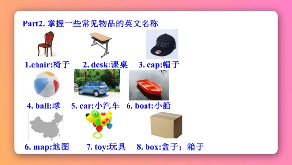 人教PEP版三年级下册英语预习课件