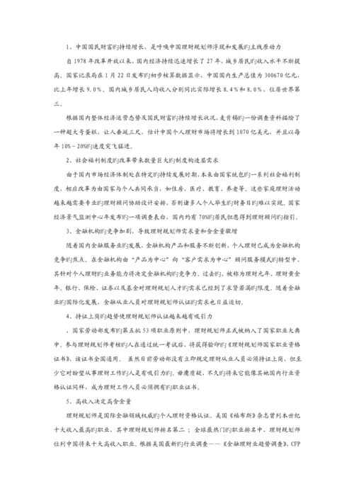 学院投资与理财专业建设专题方案.docx