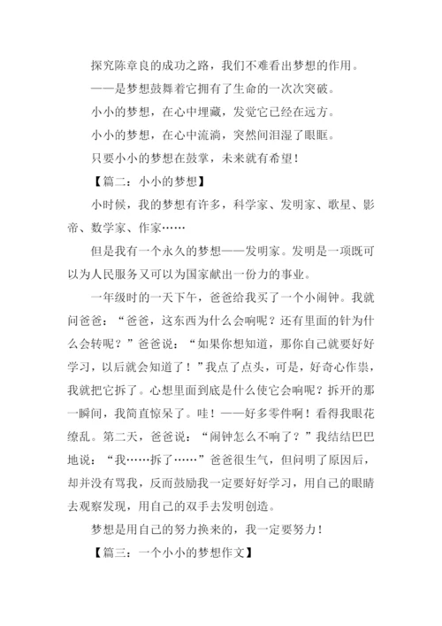 小小的梦想作文-2.docx