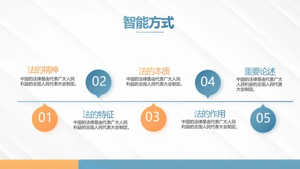 严谨大气法律法学教育宪法宣传依法治国PPT