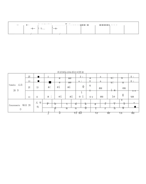 音标四线三格书写