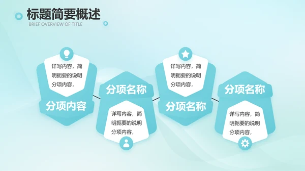 蓝色简约医院医疗工作汇报总结PPT
