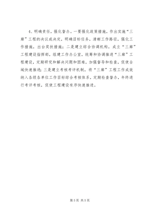 县政府工程建设情况的视察报告.docx