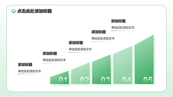 绿色渐变插画风暑假安全教育主题PPT模板