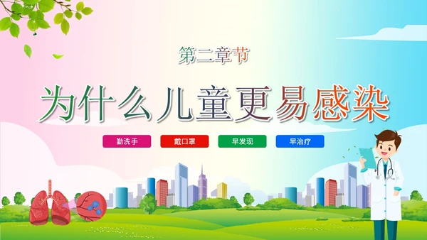 简约清新为健康护航预防支原体肺炎支原体肺炎学习活动PPT模板