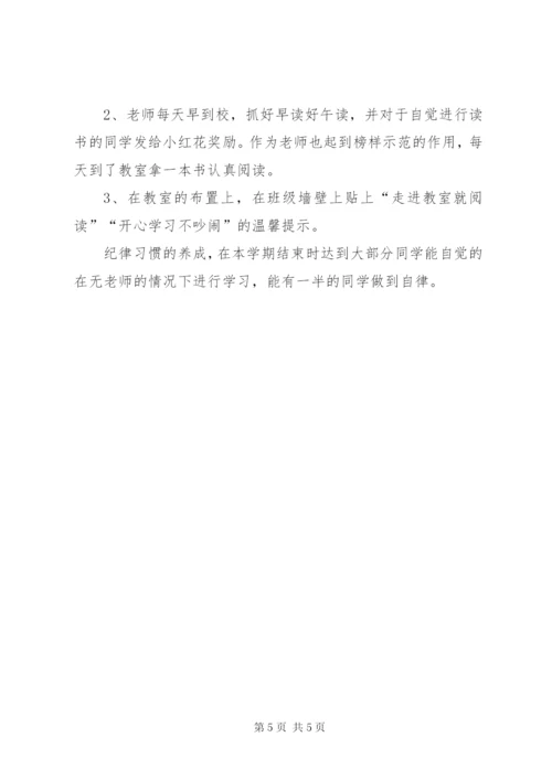 小学行为养成方案.docx
