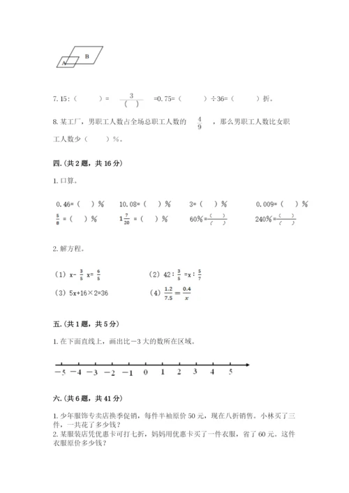 小升初数学综合练习试题有完整答案.docx