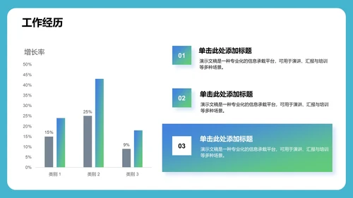 蓝色商务风个人自我介绍PPT