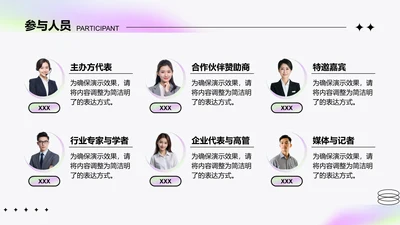 创意风活动介绍PPT列表