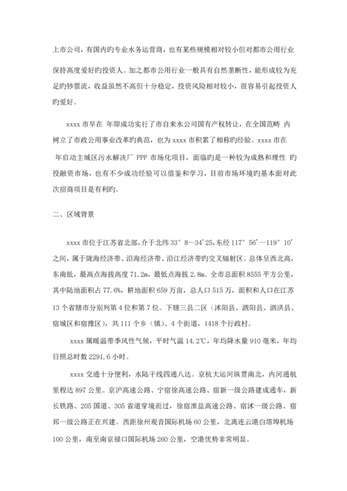 PPP实施专题方案.docx