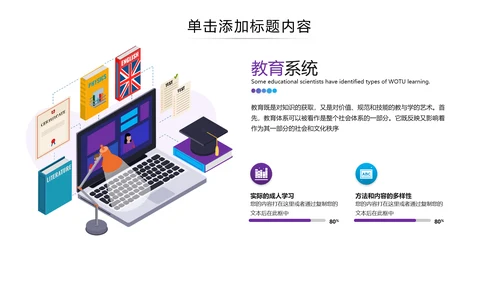 教育公开课教学设计教师说课培训PPT模板