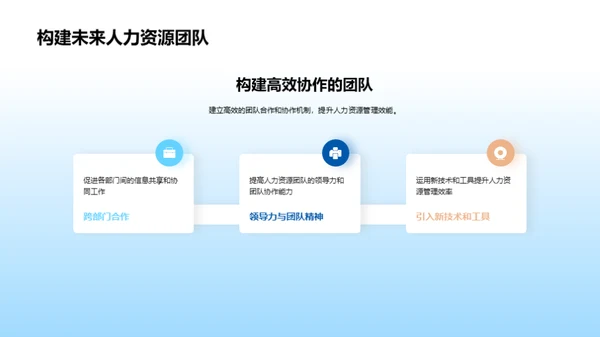 人力资源未来蓝图
