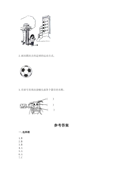 教科版小学科学三年级下册期末测试卷学生专用.docx