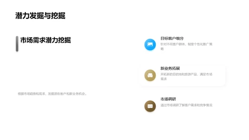 旅游业务半年回顾与展望