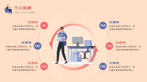 职场竞聘述职通用PPT模版
