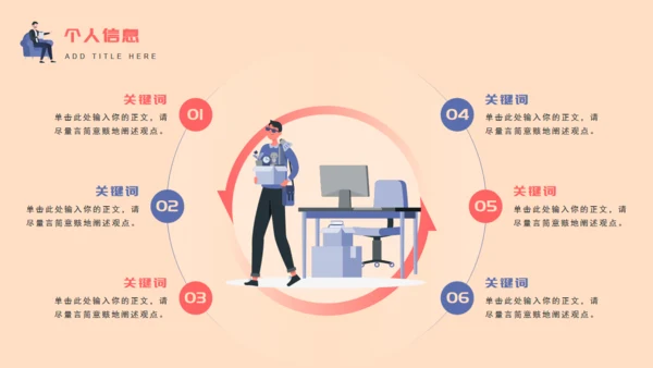 职场竞聘述职通用PPT模版
