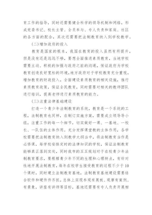 有关小学教育法律法规论文怎么写.docx