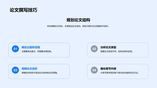 科研论文写作技巧PPT模板