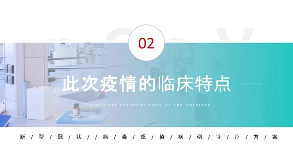 新型冠状病毒感染病例诊疗方案PPT模板