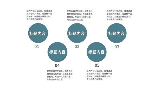 商务风年终工作总结述职汇报PPT模板
