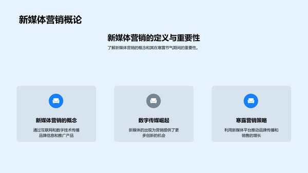 寒露营销新媒体战略PPT模板