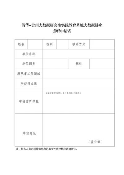 清华-贵州大数据研究生实践教育基地大数据讲座.docx