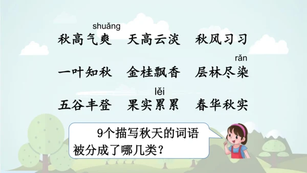 2024-2025学年统编版三年级语文上册语文园地二  课件