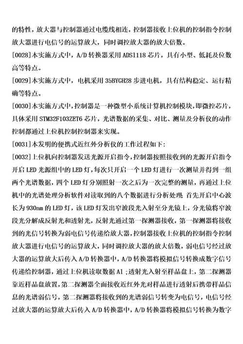便携式近红外分析仪的制作方法1
