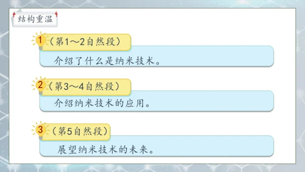 【核心素养】部编版语文四年级下册-7.纳米技术就在我们身边 第2课时（课件）