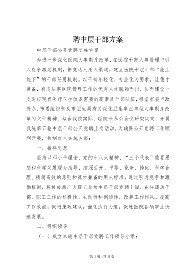 聘中层干部方案 (4).docx
