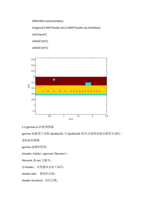 GprMax中文专项说明书.docx