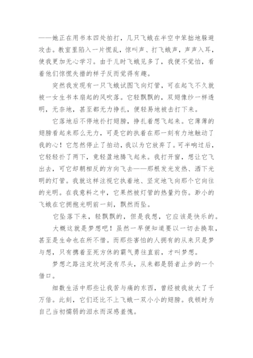 追梦我的青春旋律作文.docx