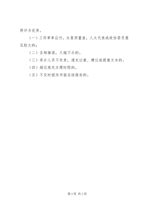 人大议案、建议和政协提案办理工作制度.docx