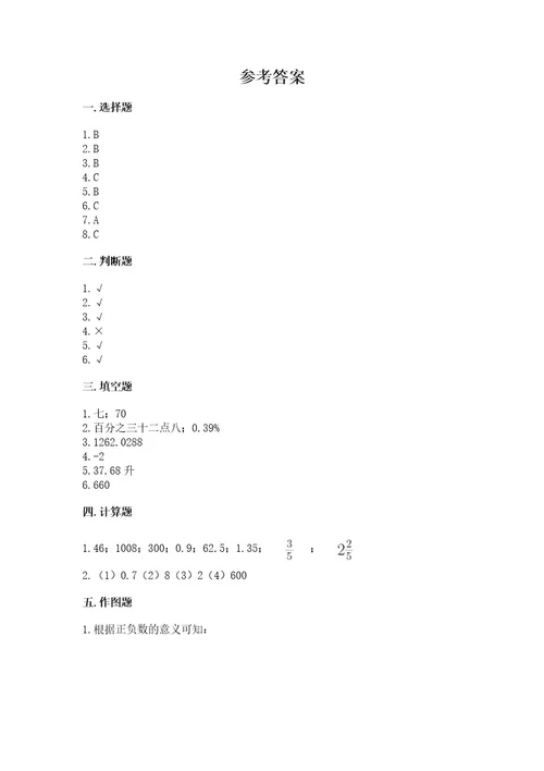 小升初六年级下册数学期末测试卷精品（精选题）