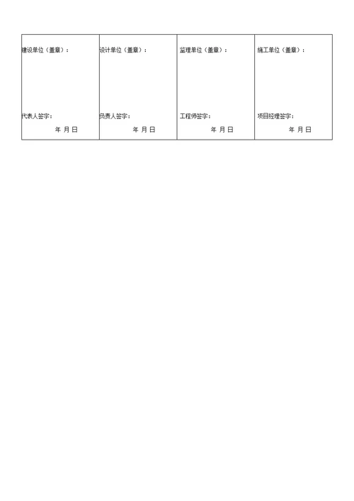 工程技术核定单模板