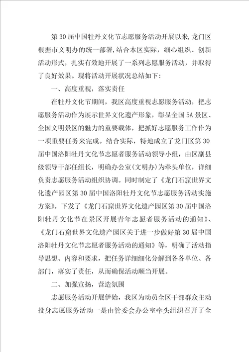 志愿者个人总结精选5篇1000字