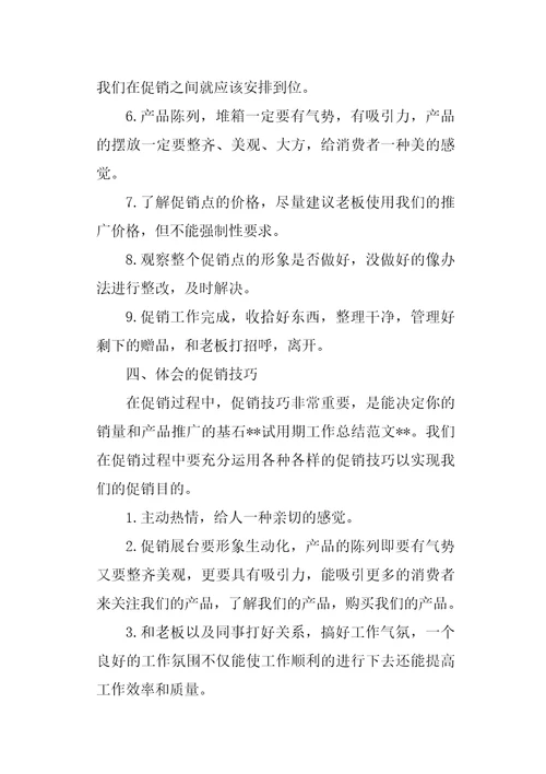 试用期总结及转正申请