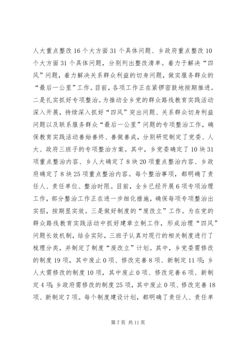 党的群众路线教育实践活动工作总结.docx