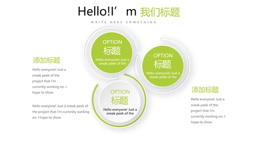 绿色简约餐饮商业计划书动态PPT
