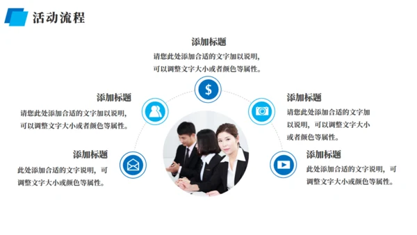 蓝色企业营销策划方案通用PPT模板