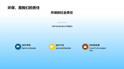 环保行动：我们的角色与责任
