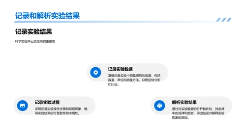 科学实验操作与意义