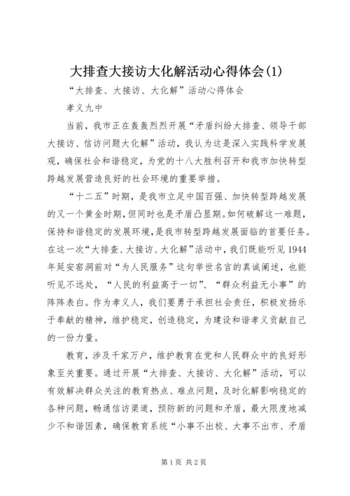 大排查大接访大化解活动心得体会(5).docx