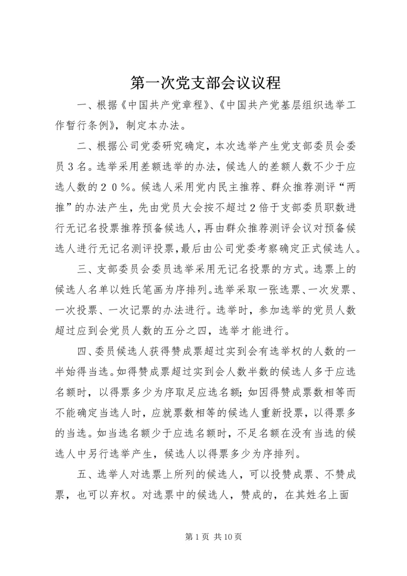 第一次党支部会议议程.docx