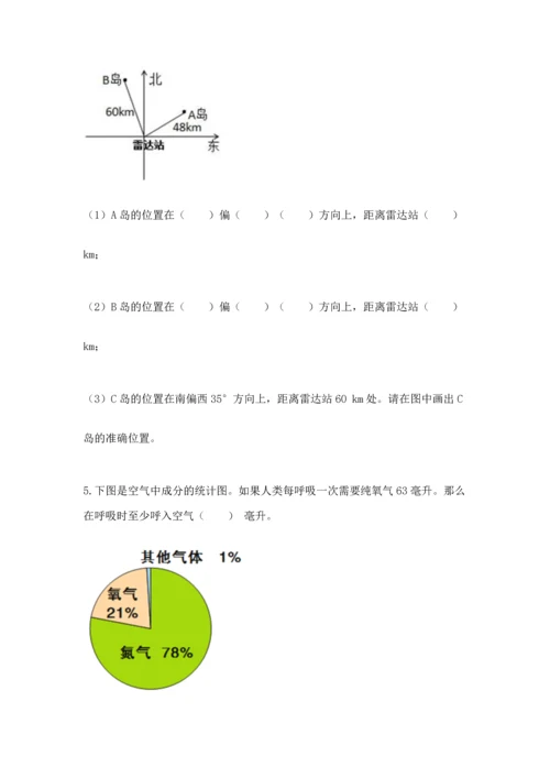 人教版六年级上册数学期末检测卷附答案【模拟题】.docx